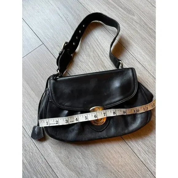 Mark Jacobs rare Vintage black leather bag with lock - Picture 3 of 16